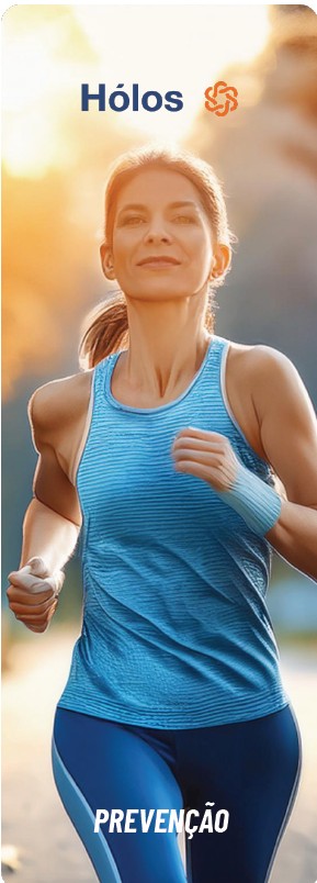 Mulher correndo - Hólos